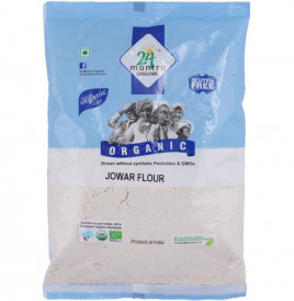 24 Mantra Organic Jowar Flour   Pack  500 grams